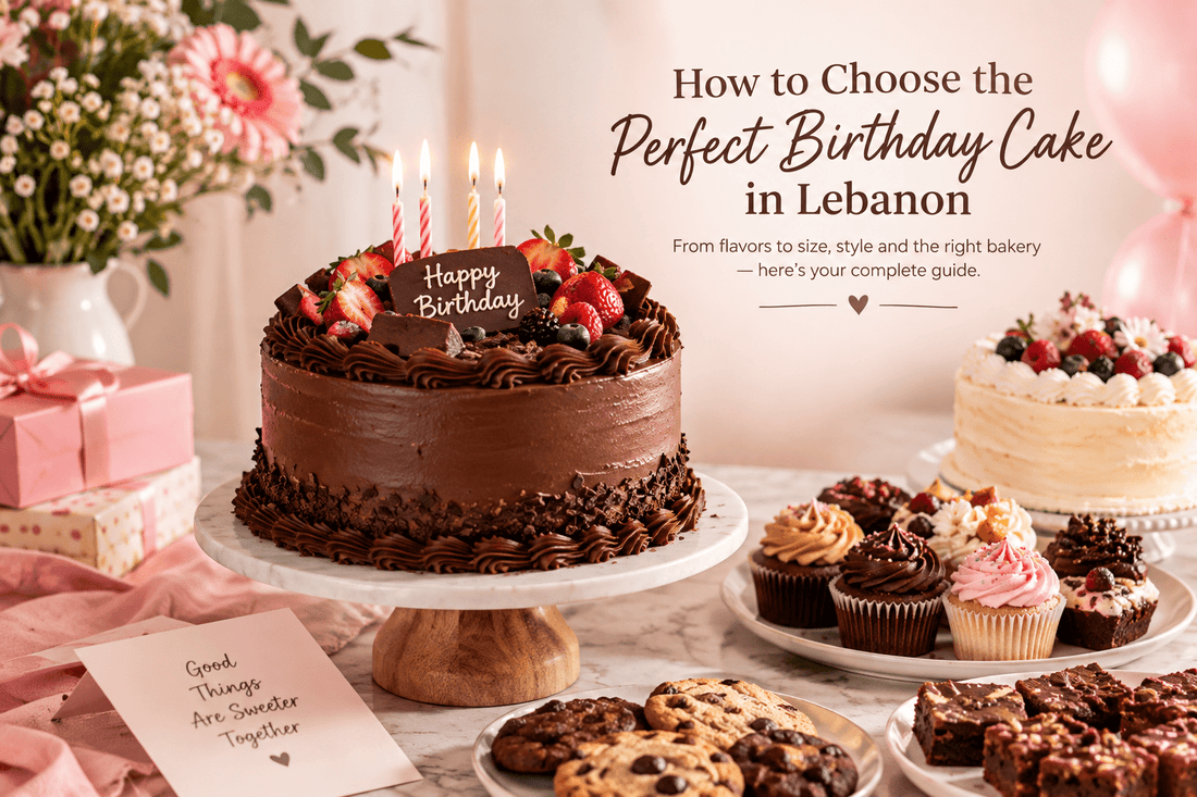 How to Choose the Perfect Birthday Cake in Lebanon - Sprinkles