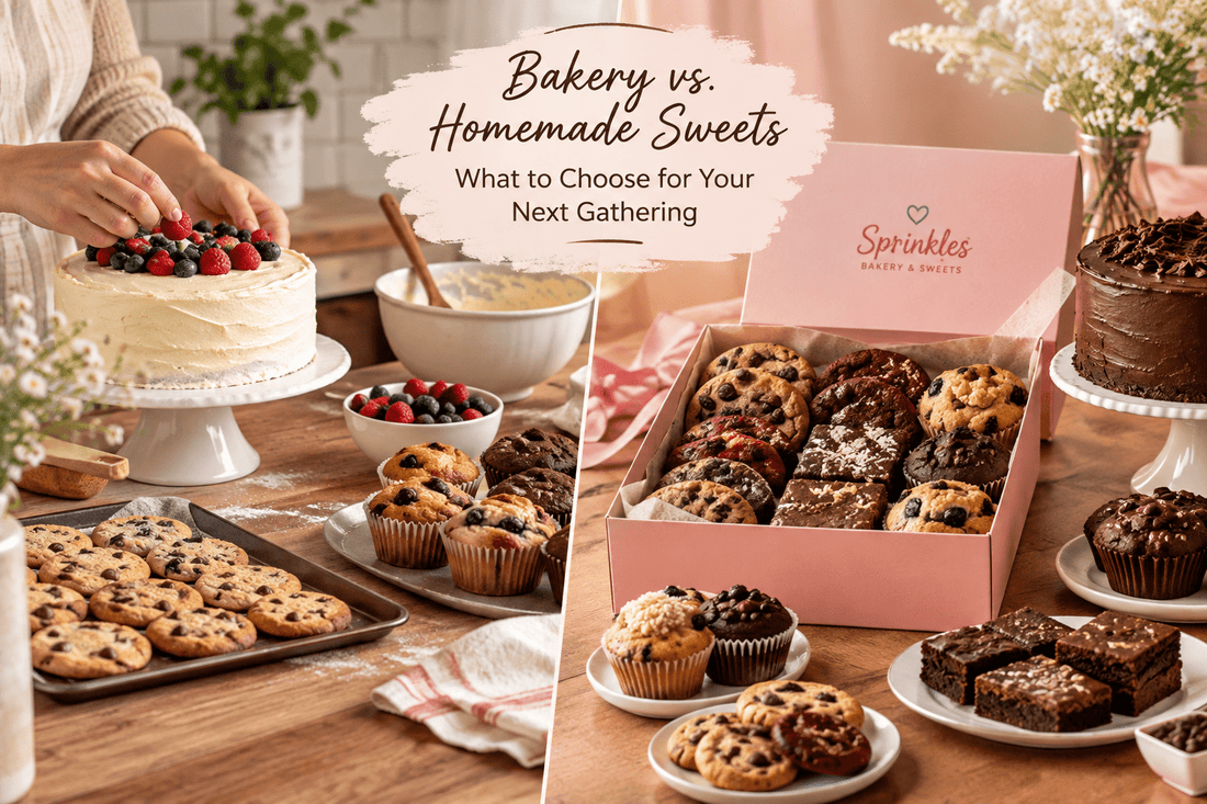 Bakery vs. Homemade Sweets: What to Choose for Your Next Gathering - Sprinkles