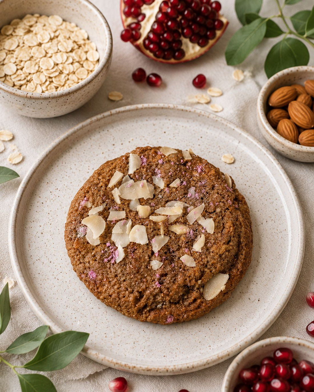 Oatmeal Reimagined: Discover the New Pomegranate Oat Cookie Made for Healthy Indulgence - Sprinkles