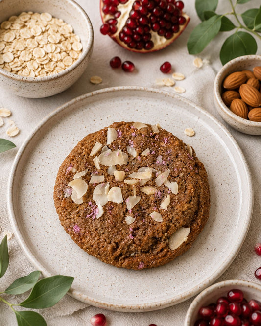 Oatmeal Reimagined: Discover the New Pomegranate Oat Cookie Made for Healthy Indulgence - Sprinkles