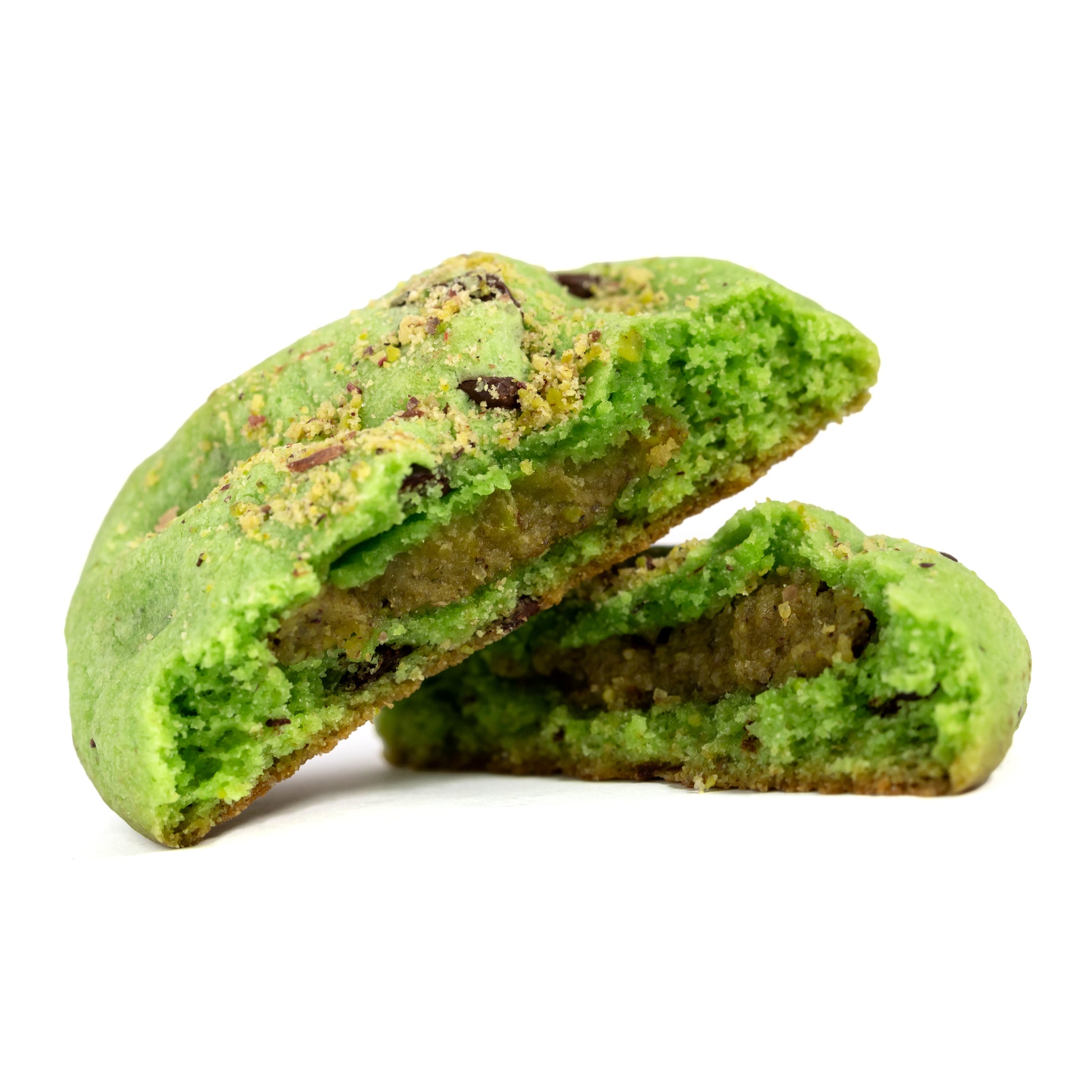 The Grinch Pistachio Cookie With Peanut Stuffing