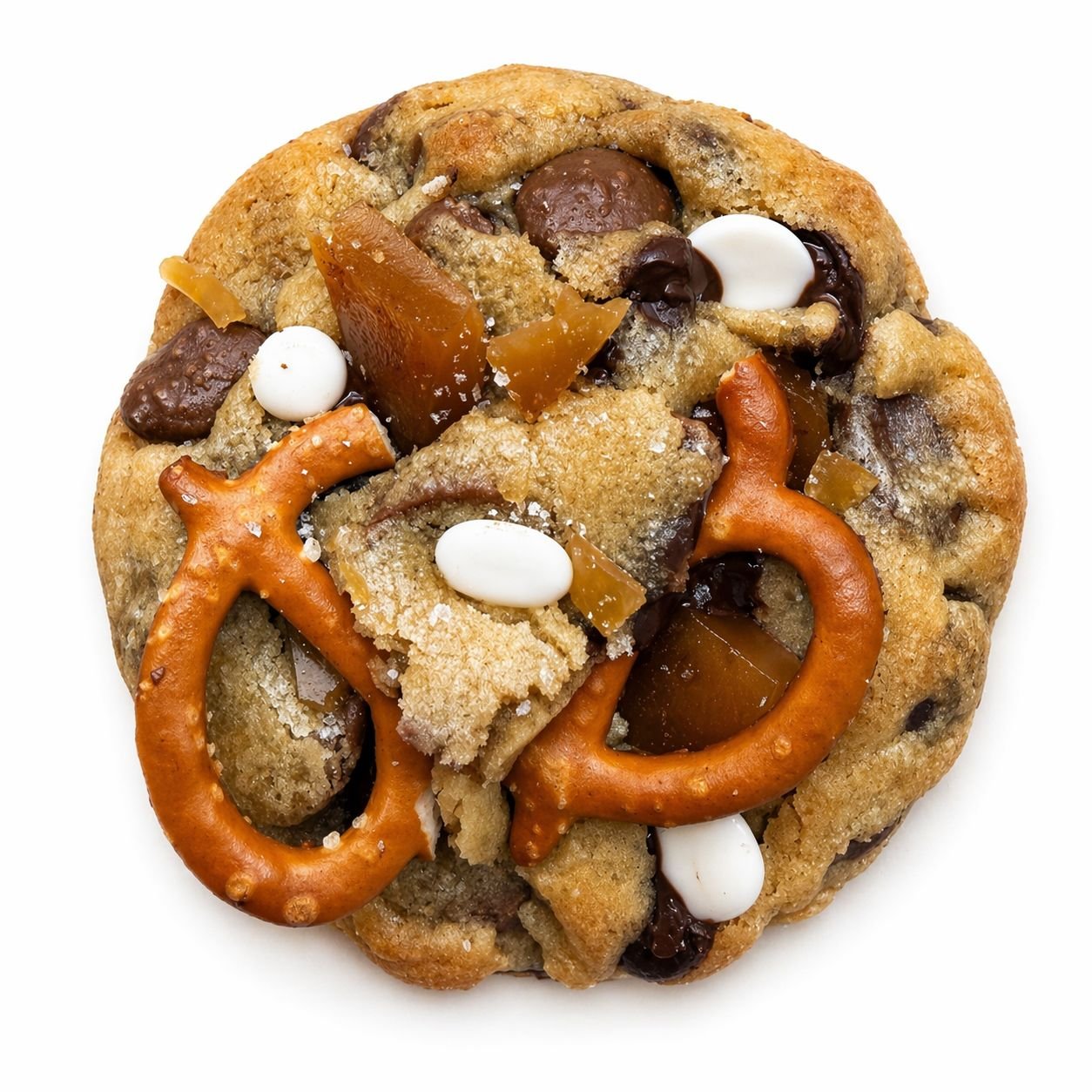 Caramel Pretzels Deluxe Cookie - Sprinkles