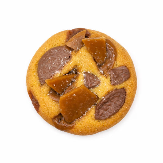 Toffee Cookies | A Caramel Cookie - Sprinkles